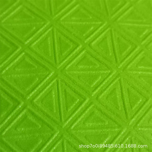 Feuilles gaufrées en EVA, épaisseur 5 mm, couleur verte, texture tissée, coussinets en caoutchouc pour loisirs créatifs - Product Image 5