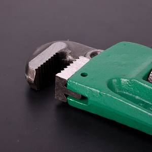 Clé à tuyau européenne robuste de 12 pouces, à mâchoires dentelées réglables, en acier au carbone, outil manuel de qualité industrielle - Product Image 1