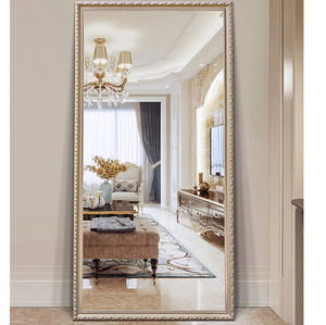 <span class=keywords><strong>Espejo</strong></span> de Pie <span class=keywords><strong>con</strong></span> Marco de Madera Tallada, <span class=keywords><strong>Base</strong></span> de Madera, Decoración Moderna para el Hogar, <span class=keywords><strong>Espejo</strong></span> de <span class=keywords><strong>Cuerpo</strong></span> Entero, <span class=keywords><strong>Espejo</strong></span> de Madera - Product Image 3