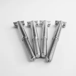 China type manufacturer price 8.8 grade stud bolt open hook wheel assembly screw t hammer head screw M6 bolt