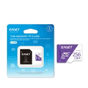 EAGET Class 10 U1/U3 memory card 16gb 32gb 64gb 128gb V30 Mini SD Memory Card TF Card OEM Custom