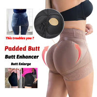 Panty Shaper Pinggul dan Bokong Lepas Pakai, Penyangga Perut Rata, Celana Dalam BBL, Pakaian Dalam Wanita Berenda