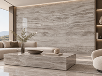 Dalles de marbre Breccia Sarda à motif breccia pour vanités de salle de bain, comptoirs de bar, tables à manger et grands murs décoratifs