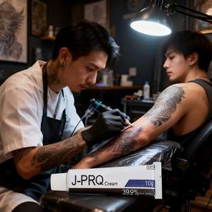 Soins post-tatouage en marque privée, apaisant biologique, favorise la réparation de la peau, fournitures pour tatouages - Product Image 5