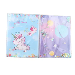 Wholesale Cartoon Notebook With Fur Colorful Unicorn Cute Notebook Student Diary Notebooks
