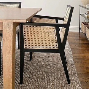 Muebles para el Hogar al por Mayor, Estilo Nórdico, Sillas Tejidas de Estilo <span class=keywords><strong>Vintage</strong></span> para el Hogar, Restaurante o Cafetería - Product Image 5