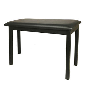 Aksesori instrumen Piano Keyboard bangku bangku Piano hitam dapat disesuaikan langsung pabrikan - Product Image 4