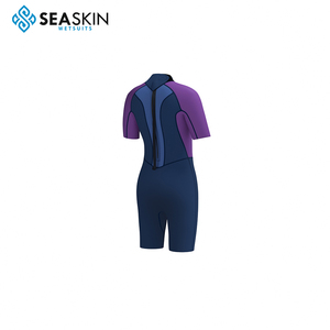 Seaskin 3/2 in Neoprene posteriore Zip Shorty muta subacquea per le <span class=keywords><strong>donne</strong></span> - Product Image 5