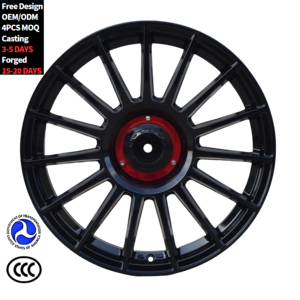 Rines Negros de Aleación de 17 Pulgadas 4X100 para MINI R50 R55 R52 R53 R56 R57 LM EVO, Rines para Automóviles de Pasajeros 4x114.3 - Product Image 1