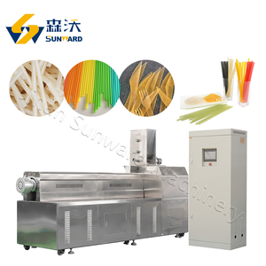 Nouvelle extrudeuse de pailles de blé à boire industrielle automatique de 75mm Machine de fabrication de paille de riz - Product Image 2