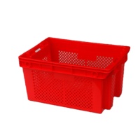 Caisses en plastique Euro Standard empilables pour un stockage efficace | Utilisation industrielle solide