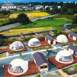 Al Aire Libre de lujo PVC iglú cúpula geodésica casa hotel Cupula <span class=keywords><strong>Iglu</strong></span> DOM de lujo glamping con bano cúpula carpas con horizonte - Product Image 4