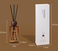 Diffuseur de parfum à bâtonnets d'aromathérapie de haute qualité pour la maison, 150 ml, parfum longue durée 2 mois, emballage de luxe, essentiel