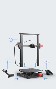 Impresora de máquina 3D FDM portátil Impresión 3D Creality <span class=keywords><strong>Ender</strong></span> <span class=keywords><strong>3</strong></span> Max <span class=keywords><strong>Neo</strong></span> CR Touch Máquina de impresora 3D de nivelación automática - Product Image 3
