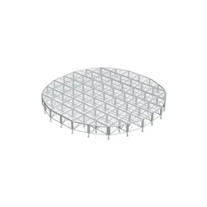 Customized Round Square Aluminum Stage Show Event Portable Folding Stage