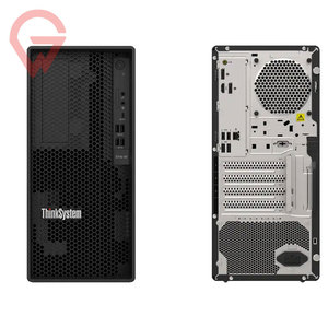 Serveur Tour d'entrée de gamme ThinkSystem ST45 V3, Processeur Monosocket, 64 Go DDR5 5600 MHz, Station de Travail de Stockage, Stock 17L ThinkSystem - Product Image 3
