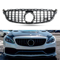 Veidt Convient aux modèles Mercedes-Benz Classe C 15-20 W205 C63S Grille avant C63 AMG modifiée