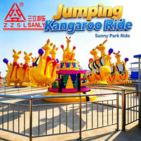 Meilleure Vente : Manège Kangourou Sautant – Attractions Familiales à Haut Rendement pour Parcs d'Attractions et Fêtes Foraines