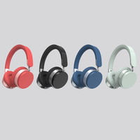 Casque Sur-Oreille Casque sans fil Hybrid ANC ENC Écouteurs 5.2 HiFi Over the Ear Headsets 42H