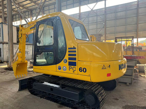 Miniexcavadora Uesd Komatsu PC60 de 5 toneladas, excavadora de segunda mano, maquinaria de construcción de ingeniería usada, excavadora sobre orugas - Product Image 3