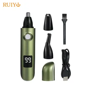 New Product USB Rechargeable Electric Ear Nose Hair Trimmer For Men