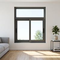 Ventanas Corredizas Insonorizadas de Aluminio BOTON de Fácil Limpieza y Bajo Mantenimiento, de 2 Vías, con Pantalla Plegable, Diseño Moderno, Energy Star, 5 Años de Garantía