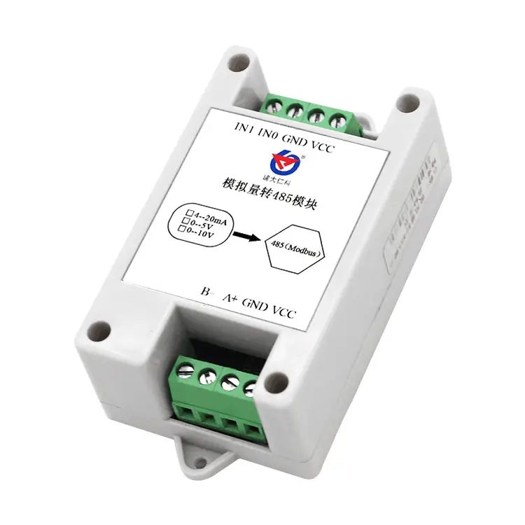 Modulo 0-5V 0-10V 4-20mA a uscita rs485 convertitore analogico a 485