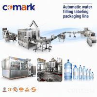 Ligne de production complète d'embouteillage et de conditionnement d'eau en bouteilles PET 8000-36000 BPH pour eau minérale potable