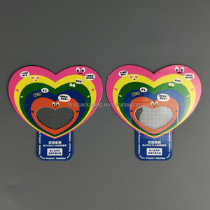 Tình yêu trái tim nhiễu xạ phim thẻ Sao Nụ cười nhiễu xạ phim khi sử dụng nó để xem ánh sáng, ánh sáng sẽ hiển thị hình ảnh ngôi sao nụ cười - Product Image 3