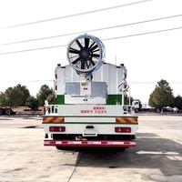 Camion de lutte contre la poussière Dongfeng Small 5000L, portée de pulvérisation 30m, camion-citerne minier, véhicule de contrôle de la poussière à vendre