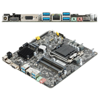 Motherboard Mini ITX H510 Grosir untuk Prosesor Intel Generasi ke-10/11 I3 I5 I7 DDR4 64GB SATA Baru