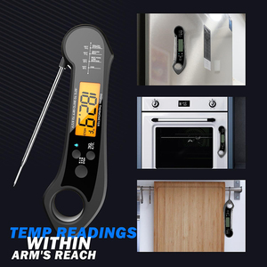 Водонепроницаемый мгновенное чтение для приготовления пищи цифровой гриль кухонный термометр для мяса - Product Image 6