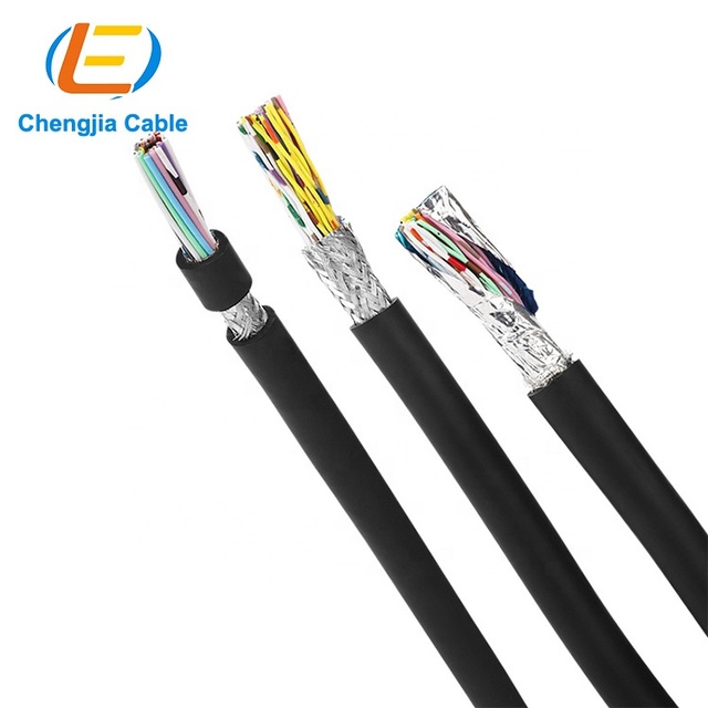 Twisted Pair Cables Shielded Servo IO Control Drag Chain Cable Terminal Block Link Multi-core Cable