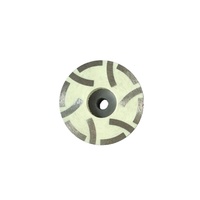 Meule diamantée abrasive à 6 segments pour granit et marbre