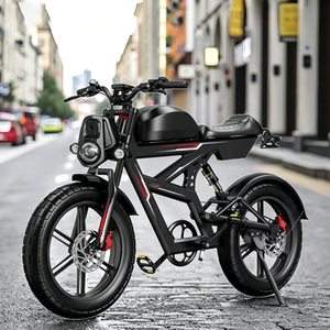Bicicleta Eléctrica de 48v 2000w para Adultos, Modelo V8 V20, Disponible en EE. UU., con Cuadro de Acero y Batería de Litio - Product Image 2