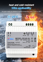 Alimentation sur rail DIN DR-30-12 30W 12V 2.5A homologuée CE ROHS avec alimentation à découpage haute qualité 220V AC vers DC 12VDC
