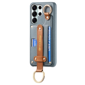 <span class=keywords><strong>เคส</strong></span>บัตรเครดิตฝาหลังสำหรับ Galaxy S26 Plus/ S24FE/S25 PLUS พร้อมที่ยึดแบบห่วงสำหรับ iPhone 17/16E <span class=keywords><strong>เคส</strong></span>แบบคล้องข้อมือ - Product Image 4