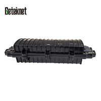 Boîtier de distribution de fibre optique Geteknet OEM ODM IP67 12 24 48 72 96 144 48 cœurs 48-core en PU pour montage en rack, pour intérieur et extérieur