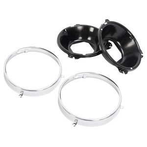 Seau de montage de phares avec anneaux pour <span class=keywords><strong>Chevrolet</strong></span> Chevelle <span class=keywords><strong>El</strong></span> <span class=keywords><strong>Camino</strong></span> & GTO 1964-70 - Product Image 3