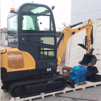 Mini-excavatrice de 5 tonnes, prix bas, petite excavatrice 5t, nouveau moteur, pelleuse