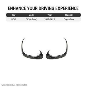 Kit de Carrocería AMG <span class=keywords><strong>C43</strong></span> de 4 Puertas, Fibra de Carbono Seca, Faros Antiniebla, Alerones, Divisor Delantero, Difusor Trasero, Extensiones de Faldones Laterales para <span class=keywords><strong>Mercedes</strong></span> Benz - Product Image 2