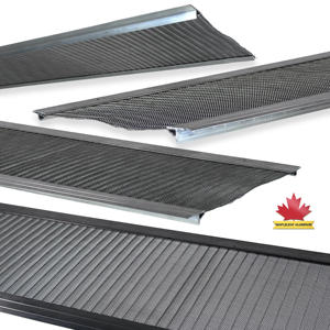 Protège-<span class=keywords><strong>gouttière</strong></span> en maille d'aluminium ultra durable Maille de protection de <span class=keywords><strong>gouttière</strong></span> haute fiabilité avec <span class=keywords><strong>prix</strong></span> transparent transparent - Product Image 3