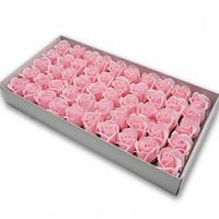 Têtes de roses artificielles de qualité supérieure à 3 couches, 47 couleurs, pour la Fête des Enseignants, la création de bouquets DIY, cadeau, vente en gros