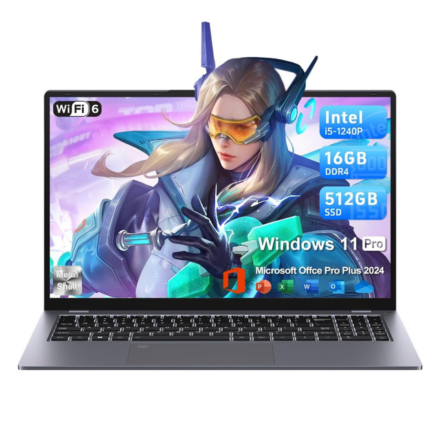 Windows 11 Pro 15.6" FHD Business Laptop Computer10 Core I5-1334U 16GB RAM 512GB SSD Wi-Fi6 Kenkington Lock Laptop Computer