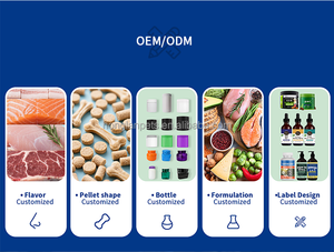 Calming Treats Plus Glucosamine Soft Chews Cuidado de la salud de mascotas y suplementos Support Custom Dog <span class=keywords><strong>Salmon</strong></span> Oil - Product Image 5