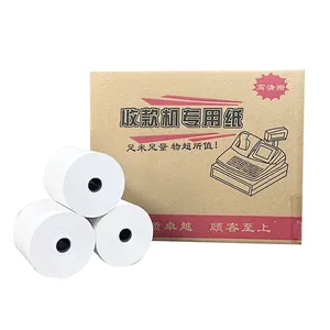 Wholesale Custom Multi-size 80x80mm Thermal Printer Paper Rolls Pos Cash Register Paper Printer