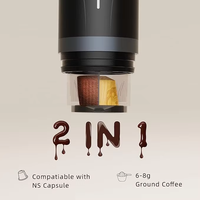 Machine à Café Expresso Électrique Portable USB pour Camping et Voyage, Mini Cafetière de Voiture à Interface USB