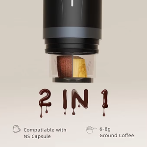 <span class=keywords><strong>Machine</strong></span> <span class=keywords><strong>à</strong></span> <span class=keywords><strong>Café</strong></span> Expresso Électrique Portable USB pour Camping et Voyage, <span class=keywords><strong>Mini</strong></span> Cafetière de Voiture <span class=keywords><strong>à</strong></span> Interface USB - Product Image 4