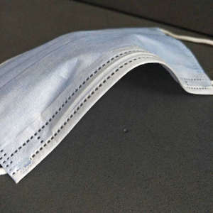Wholesale disposable non-woven fabric masks, 3-layer adult civilian <b>protective</b> masks, with meltblown fabric added for dust - Product Image 1