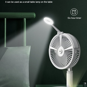 Ventilador Telescópico Plegable de Venta Caliente, con Oscilación, Portátil, USB, Mini Ventilador de Mesa, de Escritorio, de Pie, con Banco de Energía, Humidificador y Rociador - Product Image 4